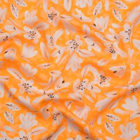 Rayon Challis – Yellow Floral – Daybreak Bloom Print – Mood Exclusive Chariot Collection Rayon Challis – Yellow Floral – Daybreak Bloom Print – Mood Exclusive Chariot Collection