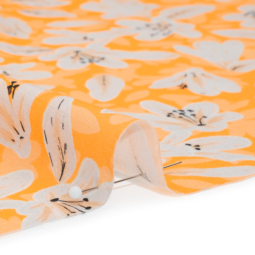 Cotton Voile – Yellow Floral – Daybreak Bloom Print – Mood Exclusive Chariot Collection Cotton Voile – Yellow Floral – Daybreak Bloom Print – Mood Exclusive Chariot Collection