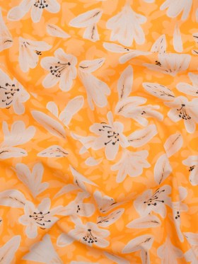 Cotton Voile – Yellow Floral – Daybreak Bloom Print – Mood Exclusive Chariot Collection Cotton Voile – Yellow Floral – Daybreak Bloom Print – Mood Exclusive Chariot Collection