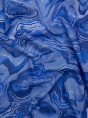 Cotton Voile – Blue Abstract – Skyscape Print – Mood Exclusive Chariot Collection Cotton Voile – Blue Abstract – Skyscape Print – Mood Exclusive Chariot Collection