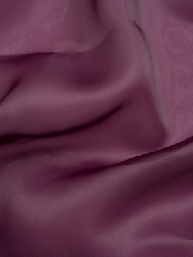 Satin-Faced Polyester Organza – Eggplant – Ardea Collection by Mood Satin-Faced Polyester Organza – Eggplant – Ardea Collection by Mood