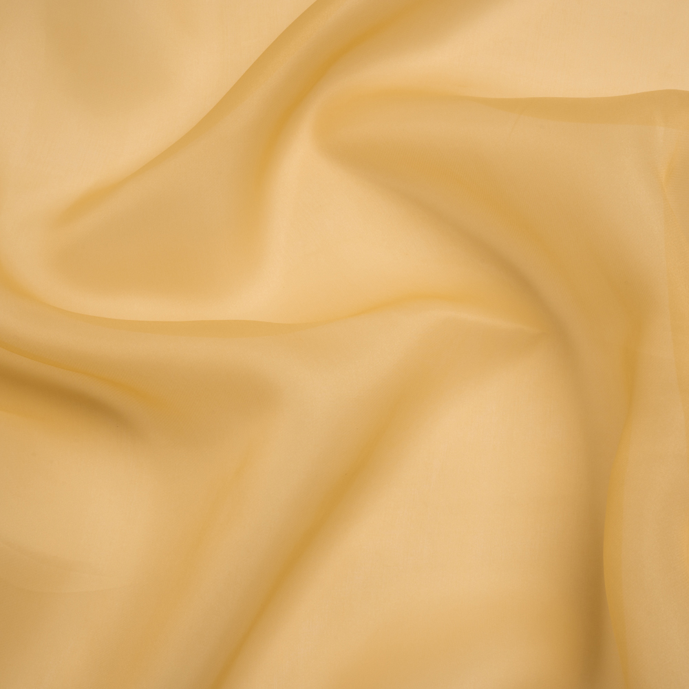 Satin-Faced Polyester Organza – Gold – Ardea Collection by Mood Satin-Faced Polyester Organza – Gold – Ardea Collection by Mood
