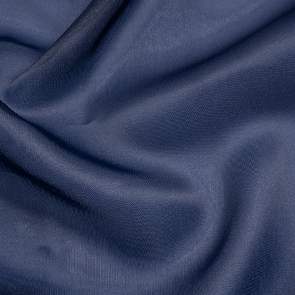 Satin-Faced Polyester Organza – Navy – Ardea Collection by Mood Satin-Faced Polyester Organza – Navy – Ardea Collection by Mood