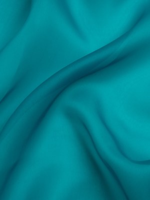 Satin-Faced Polyester Organza – Deep Teal – Ardea Collection by Mood Satin-Faced Polyester Organza – Deep Teal – Ardea Collection by Mood