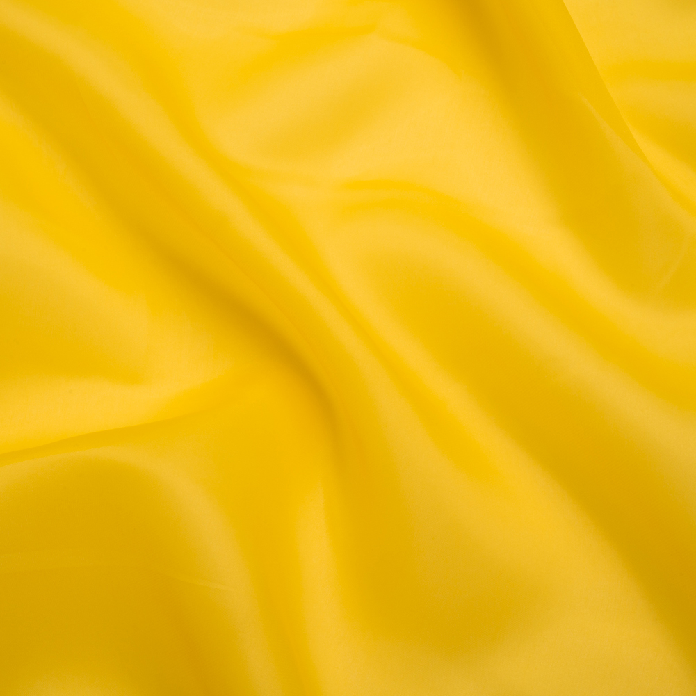 Satin-Faced Polyester Organza – Buttercup Yellow – Ardea Collection by Mood Satin-Faced Polyester Organza – Buttercup Yellow – Ardea Collection by Mood