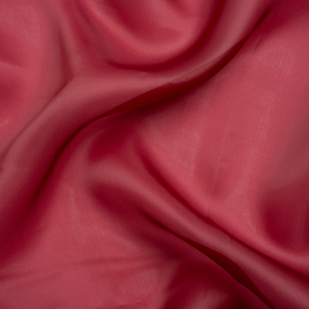 Satin-Faced Polyester Organza – Burgundy – Ardea Collection by Mood Satin-Faced Polyester Organza – Burgundy – Ardea Collection by Mood