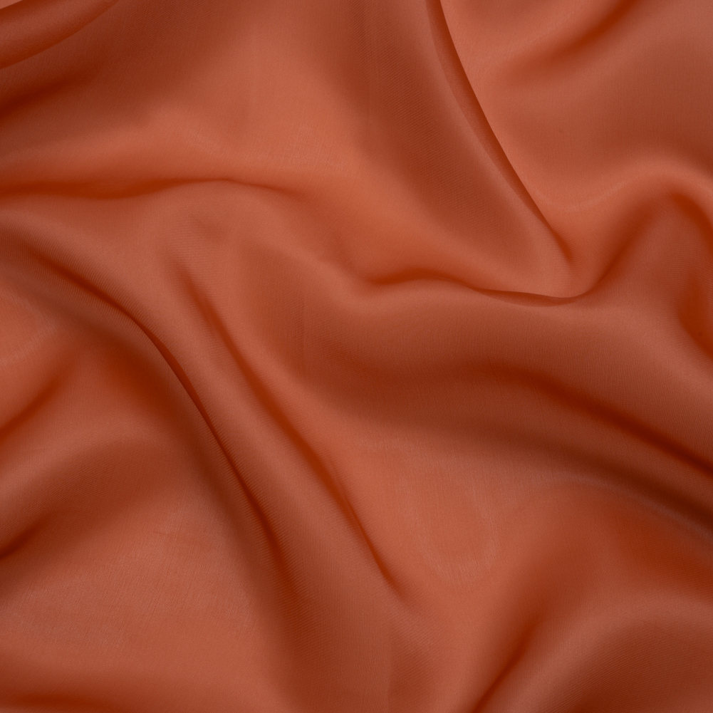 Satin-Faced Polyester Organza – Sienna – Ardea Collection by Mood Satin-Faced Polyester Organza – Sienna – Ardea Collection by Mood
