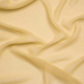 Polyester High-Multi Chiffon – Gold – Netta Collection by Mood Polyester High-Multi Chiffon – Gold – Netta Collection by Mood