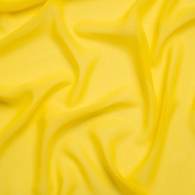 Polyester High-Multi Chiffon – Buttercup Yellow – Netta Collection by Mood Polyester High-Multi Chiffon – Buttercup Yellow – Netta Collection by Mood