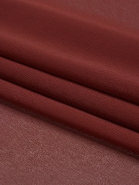 Polyester High-Multi Chiffon – Burgundy – Netta Collection by Mood Polyester High-Multi Chiffon – Burgundy – Netta Collection by Mood