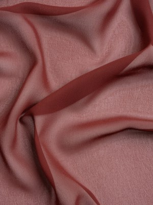 Polyester High-Multi Chiffon – Burgundy – Netta Collection by Mood Polyester High-Multi Chiffon – Burgundy – Netta Collection by Mood