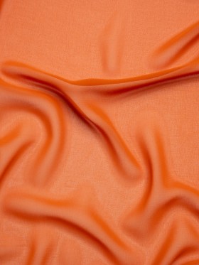 Polyester High-Multi Chiffon – Burnt Orange – Netta Collection by Mood Polyester High-Multi Chiffon – Burnt Orange – Netta Collection by Mood