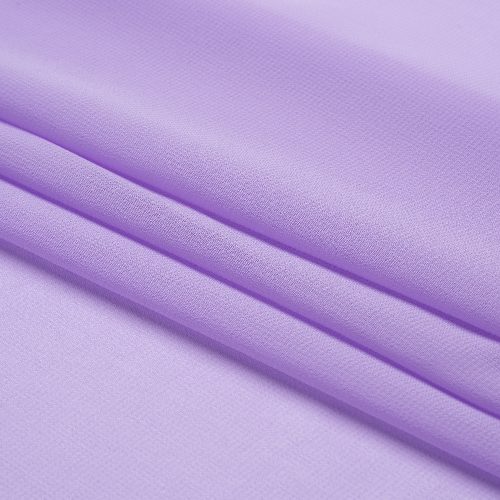 Polyester High-Multi Chiffon – Lavender – Netta Collection by Mood Polyester High-Multi Chiffon – Lavender – Netta Collection by Mood