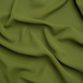 Polyester Double Georgette – Pesto Green – Mimosa Collection by Mood Polyester Double Georgette – Pesto Green – Mimosa Collection by Mood
