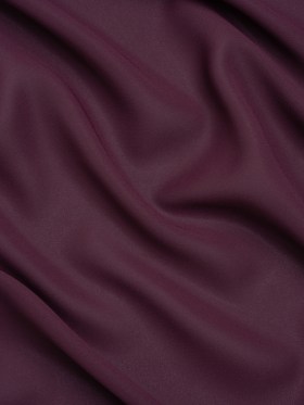 Polyester Double Georgette – Eggplant – Mimosa Collection by Mood Polyester Double Georgette – Eggplant – Mimosa Collection by Mood