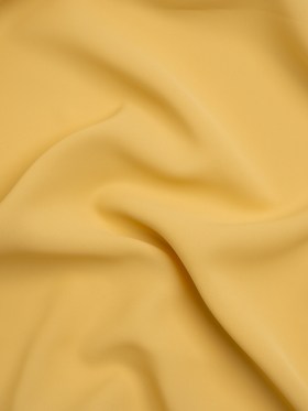 Polyester Double Georgette – Gold – Mimosa Collection by Mood Polyester Double Georgette – Gold – Mimosa Collection by Mood