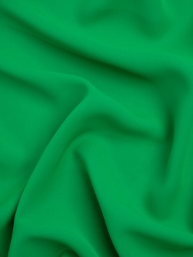 Polyester Double Georgette – Kelly Green – Mimosa Collection by Mood Polyester Double Georgette – Kelly Green – Mimosa Collection by Mood