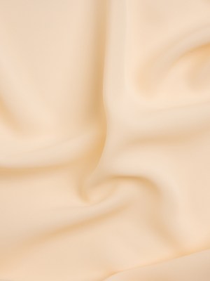 Polyester Double Georgette – Ecru – Mimosa Collection by Mood Polyester Double Georgette – Ecru – Mimosa Collection by Mood