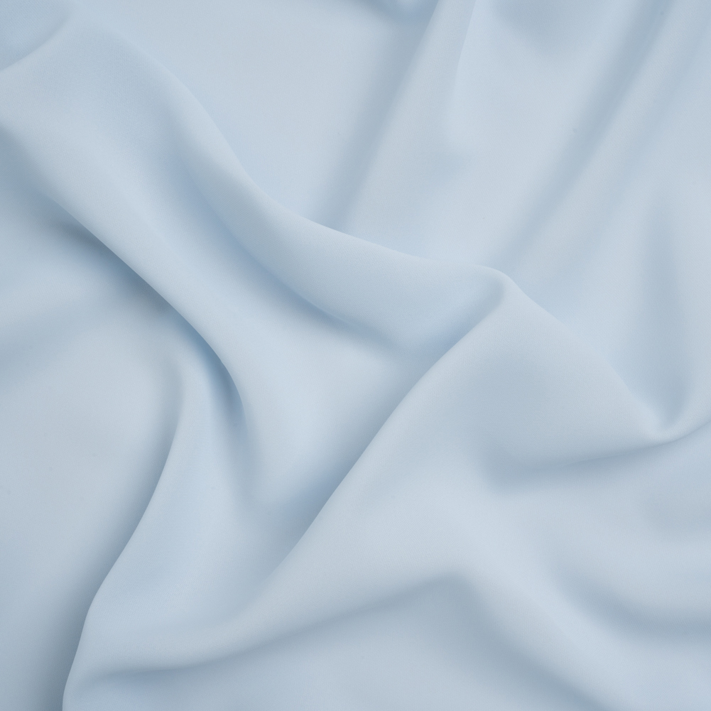 Polyester Double Georgette – Baby Blue – Mimosa Collection by Mood Polyester Double Georgette – Baby Blue – Mimosa Collection by Mood
