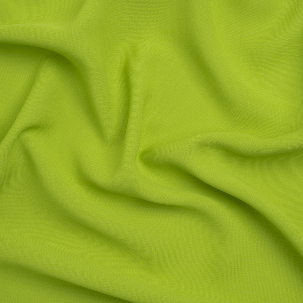 Polyester Double Georgette – Peridot Green – Mimosa Collection by Mood Polyester Double Georgette – Peridot Green – Mimosa Collection by Mood