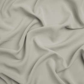 Polyester Double Georgette – Silver – Mimosa Collection by Mood Polyester Double Georgette – Silver – Mimosa Collection by Mood