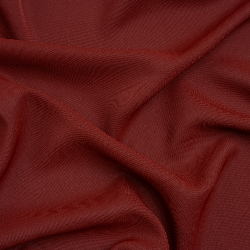 Polyester Double Georgette – Burgundy – Mimosa Collection by Mood Polyester Double Georgette – Burgundy – Mimosa Collection by Mood