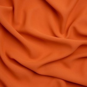 Polyester Double Georgette – Burnt Orange – Mimosa Collection by Mood Polyester Double Georgette – Burnt Orange – Mimosa Collection by Mood