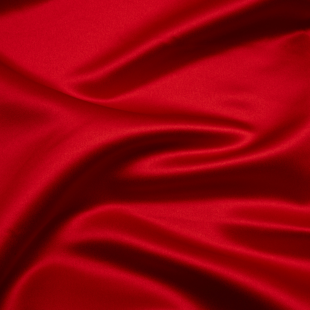 Premium Polyester Satin – Red – Gavia Collection by Mood Premium Polyester Satin – Red – Gavia Collection by Mood