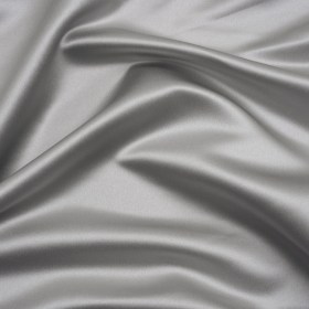 Premium Polyester Satin – Silver – Gavia Collection by Mood Premium Polyester Satin – Silver – Gavia Collection by Mood