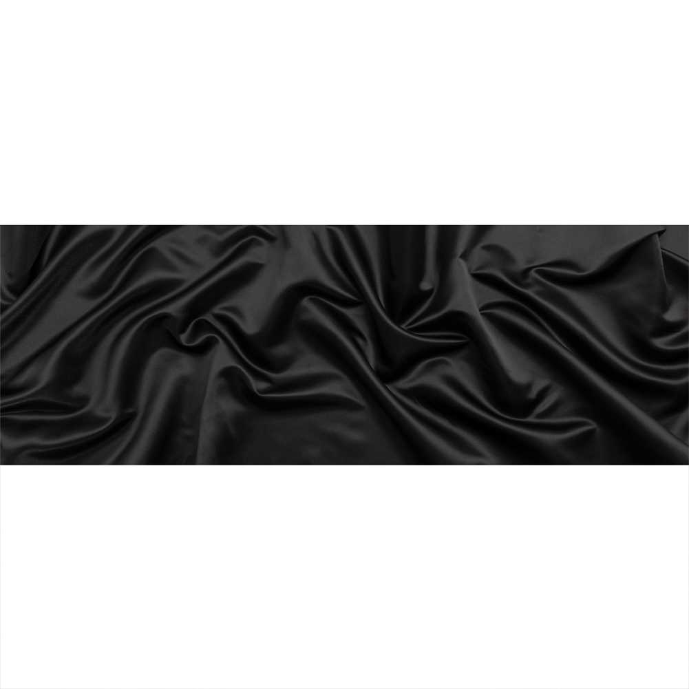 Polyester Satin – Black – Anas Collection by Mood Polyester Satin – Black – Anas Collection by Mood