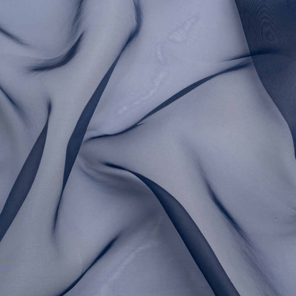 Polyester Organza – Navy – Luscinia Collection by Mood Polyester Organza – Navy – Luscinia Collection by Mood