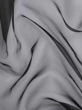 Polyester Organza – Black – Luscinia Collection by Mood Polyester Organza – Black – Luscinia Collection by Mood