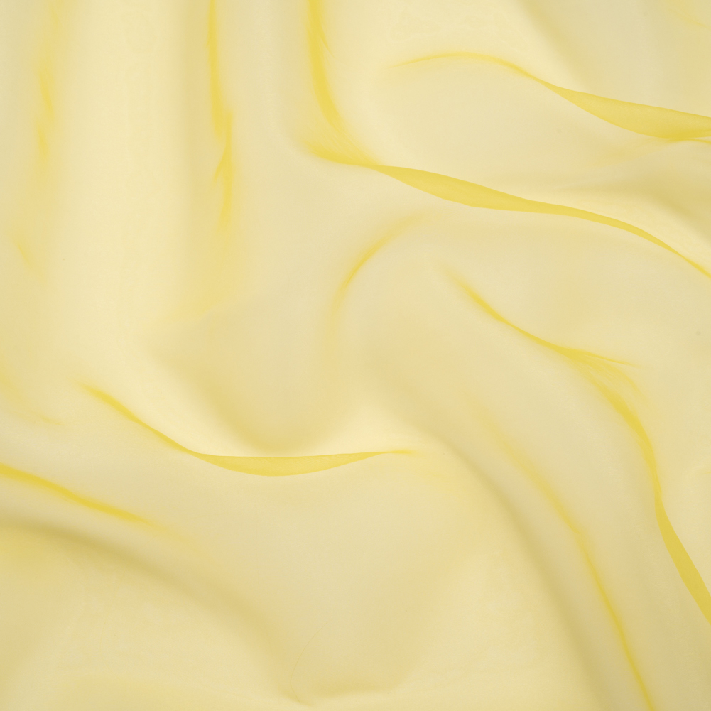 Polyester Organza – Buttercup Yellow – Luscinia Collection by Mood Polyester Organza – Buttercup Yellow – Luscinia Collection by Mood