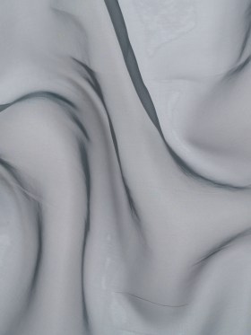 Polyester Organza – Charcoal Gray – Luscinia Collection by Mood Polyester Organza – Charcoal Gray – Luscinia Collection by Mood