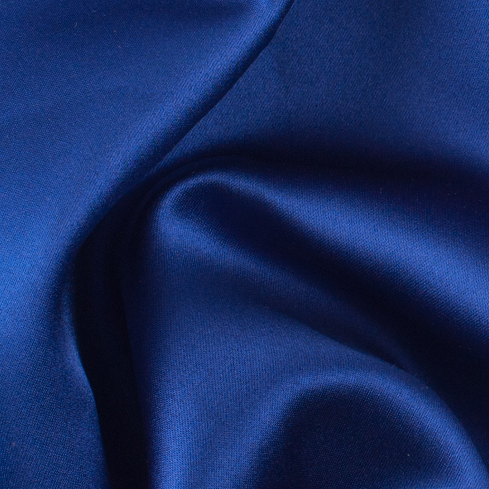 Polyester Satin – Deep Royal Blue – Reverie Collection Polyester Satin – Deep Royal Blue – Reverie Collection