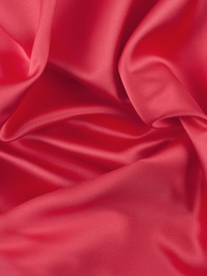 Polyester Satin – Flaming Coral – Reverie Collection Polyester Satin – Flaming Coral – Reverie Collection