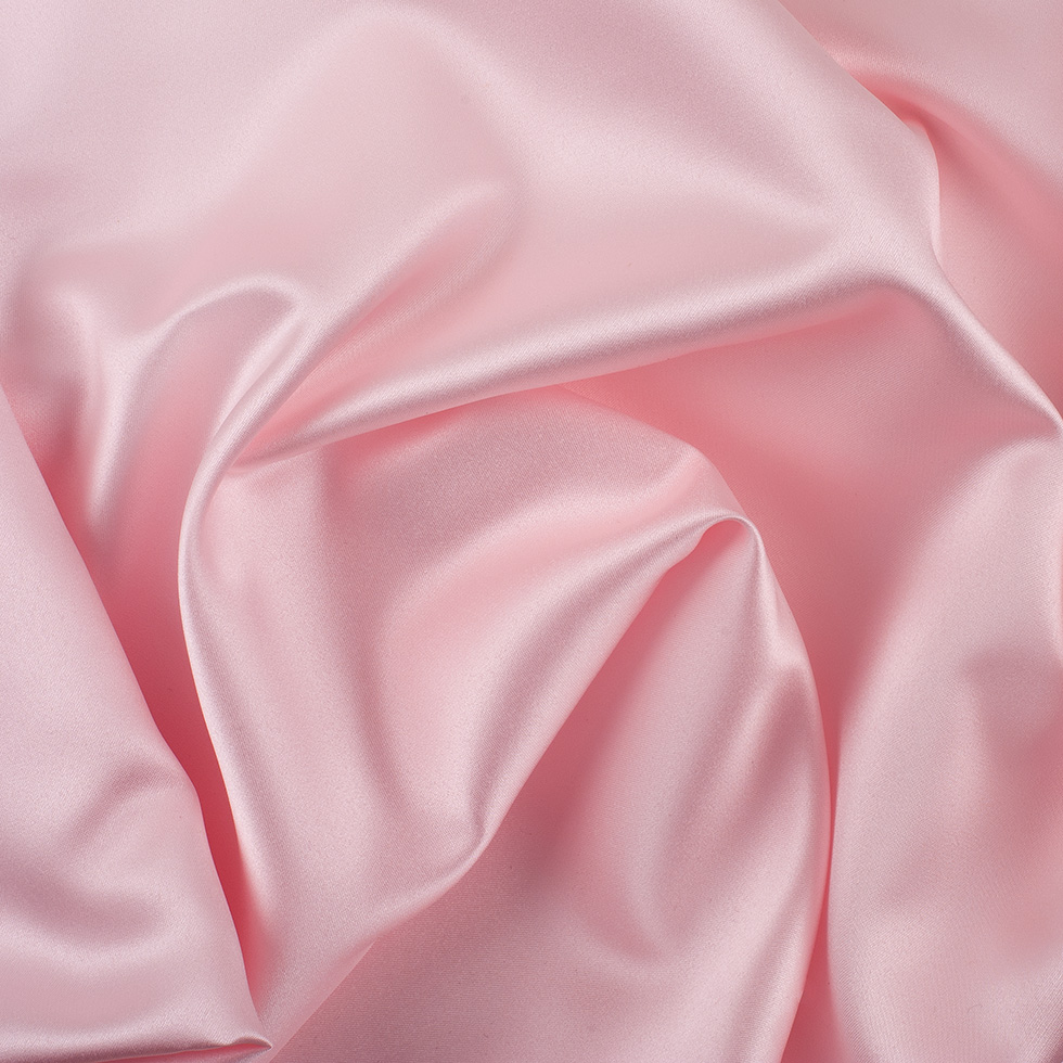 Polyester Satin – Ice Pink – Reverie Collection Polyester Satin – Ice Pink – Reverie Collection