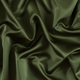 Polyester Satin – Moss Green – Reverie Collection Polyester Satin – Moss Green – Reverie Collection