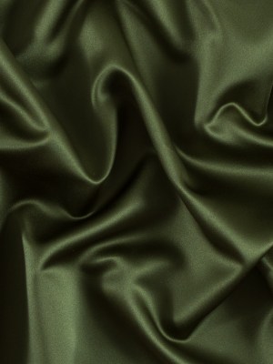 Polyester Satin – Moss Green – Reverie Collection Polyester Satin – Moss Green – Reverie Collection