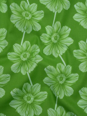 Printed Quilting Cotton by Anna Maria Textiles for Northcott – Grass Anemone Floral – Indelible Collection Printed Quilting Cotton by Anna Maria Textiles for Northcott – Grass Anemone Floral – Indelible Collection