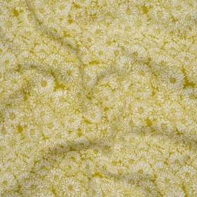 Printed Quilting Cotton by Anna Maria Textiles for Northcott – Golden Mums Floral – Indelible Collection Printed Quilting Cotton by Anna Maria Textiles for Northcott – Golden Mums Floral – Indelible Collection
