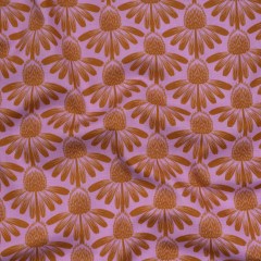 Printed Quilting Cotton by Anna Maria Textiles for Northcott – Taffy Coneflower Floral – Indelible Collection Printed Quilting Cotton by Anna Maria Textiles for Northcott – Taffy Coneflower Floral – Indelible Collection