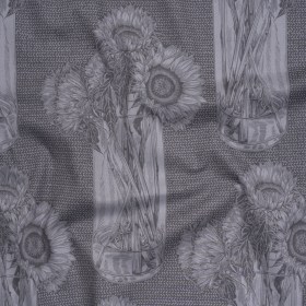 Printed Quilting Cotton by Anna Maria Textiles for Northcott – Flash Sunflowers Floral – Indelible Collection Printed Quilting Cotton by Anna Maria Textiles for Northcott – Flash Sunflowers Floral – Indelible Collection