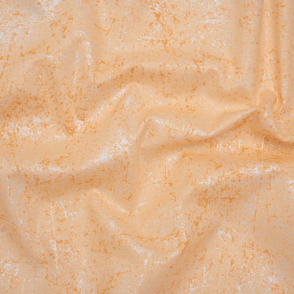 Pearl Finish Quilting Cotton by Patrick Lose for Northcott – Mango Sorbet Textural Abstract – Glisten Collection Pearl Finish Quilting Cotton by Patrick Lose for Northcott – Mango Sorbet Textural Abstract – Glisten Collection