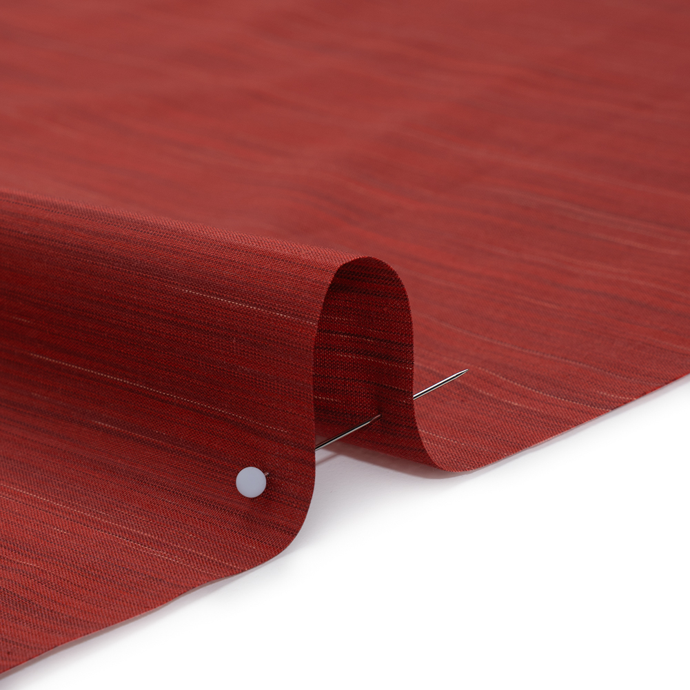 Woven Quilting Cotton Fabric by FIGO Studio - Ruby Striated - Space Dye Collection