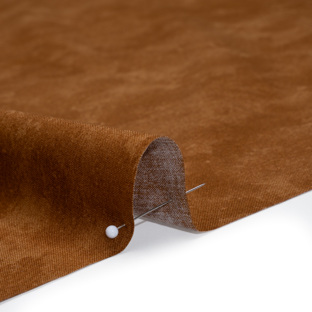 Printed Quilting Cotton by Deborah Edwards Northcott Studio - Cinnamon Fresco Texture - Toscana Collection