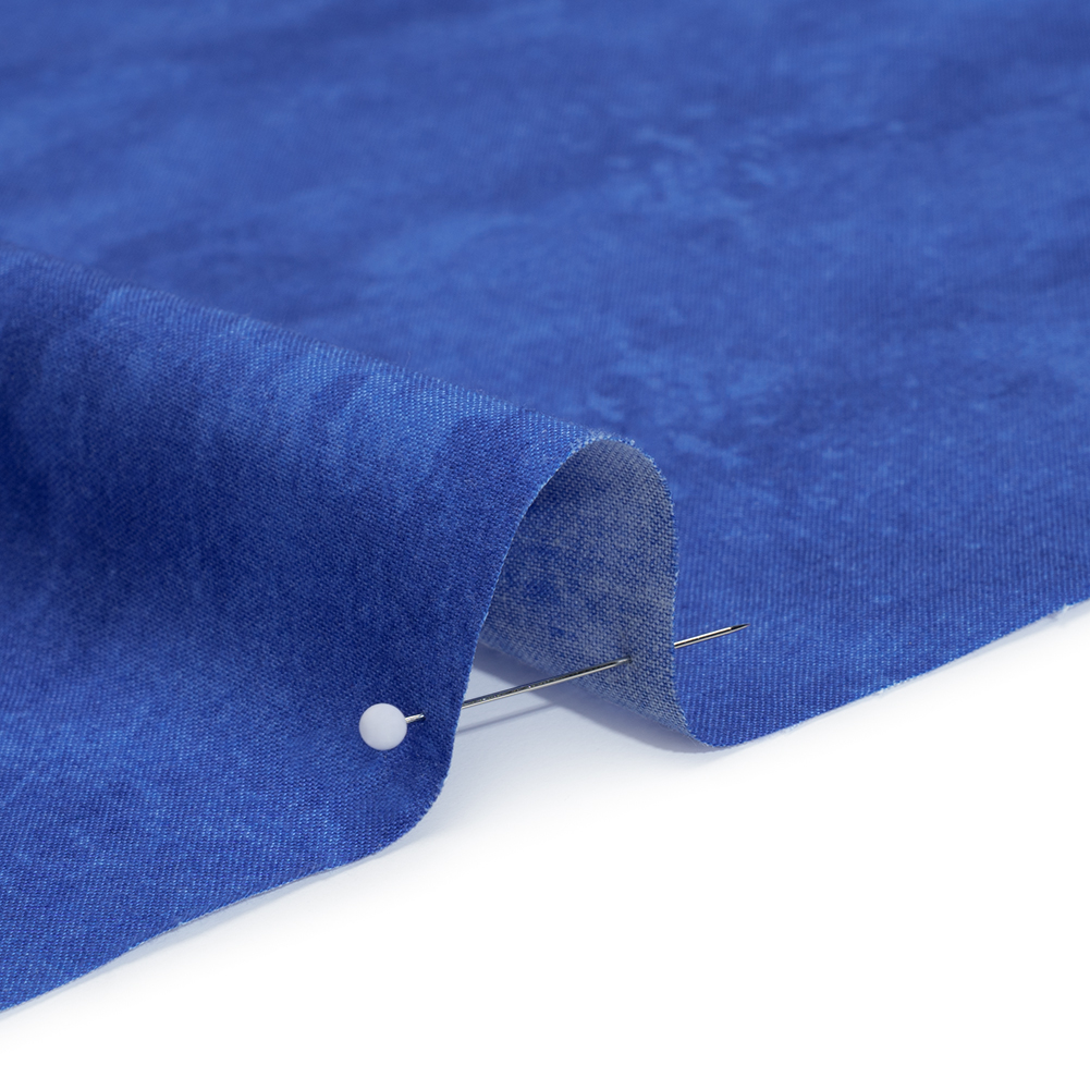 Printed Quilting Cotton by Deborah Edwards Northcott Studio - Sapphire Fresco Texture - Toscana Collection