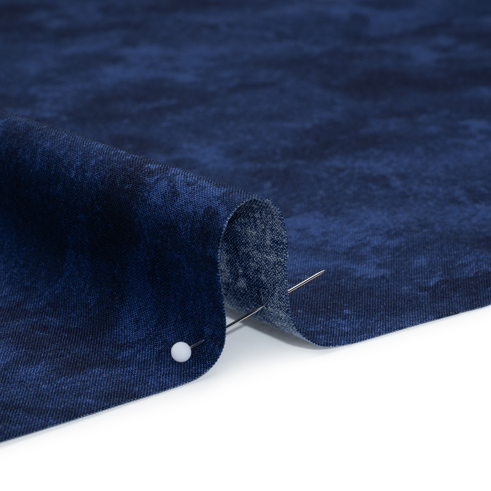 Printed Quilting Cotton by Deborah Edwards Northcott Studio - Midnight Fresco Texture - Toscana Collection