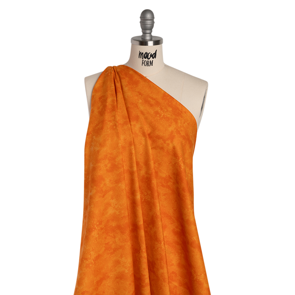 Printed Quilting Cotton by Deborah Edwards Northcott Studio - Monarch Fresco Texture - Toscana Collection