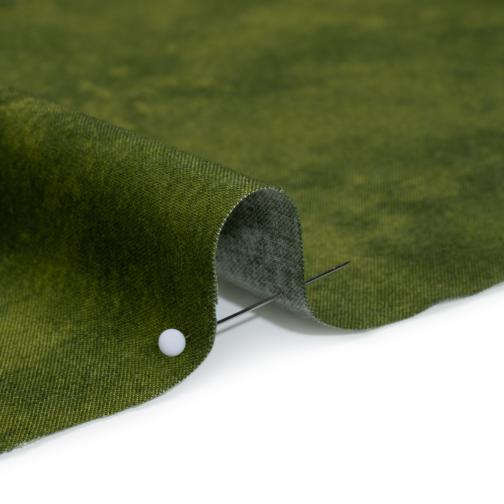 Printed Quilting Cotton by Deborah Edwards Northcott Studio - Hemlock Fresco Texture - Toscana Collection